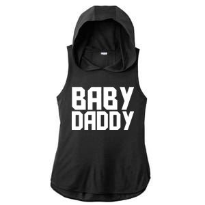 Baby Daddy Ladies PosiCharge Tri-Blend Wicking Draft Hoodie Tank