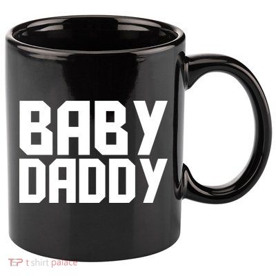 Baby Daddy 11oz C Handle Ceramic Mug