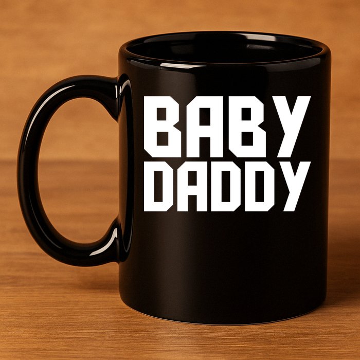 Baby Daddy 11oz C Handle Ceramic Mug