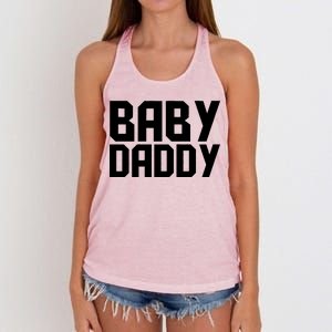 Baby Daddy Women's Knotted Racerback Tank