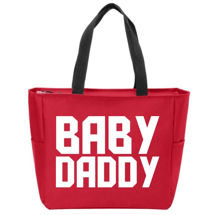 Baby Daddy Zip Tote Bag
