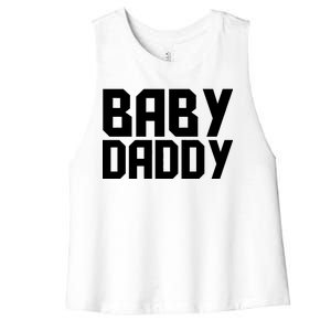 Baby Daddy Women's Racerback Cropped Tank