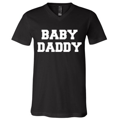 Baby Daddy New Father V-Neck T-Shirt
