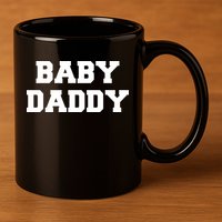 Baby Daddy New Father 11oz C Handle Ceramic Mug