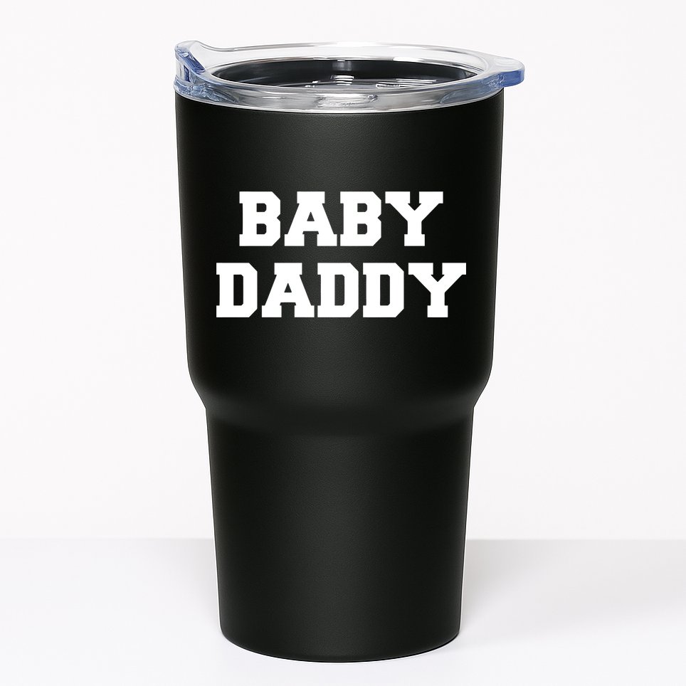 Baby Daddy New Father Tumbler