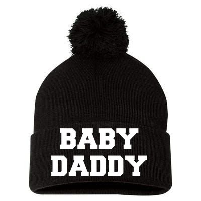Baby Daddy New Father Pom Pom 12in Knit Beanie