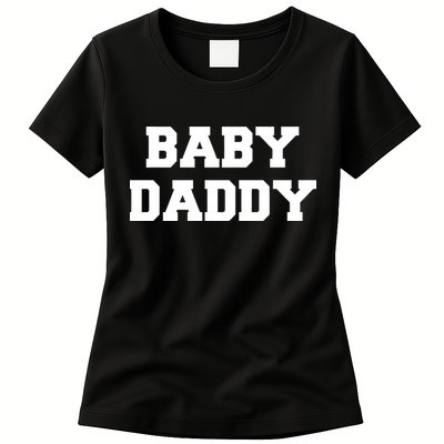 Baby Daddy New Father Womens T-Shirt