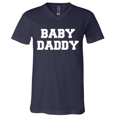 Baby Daddy New Father V-Neck T-Shirt