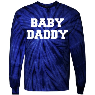 Baby Daddy New Father Tie-Dye Long Sleeve Shirt