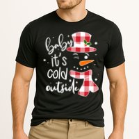 Baby It's Cold Outside Snowman Cooling Performance Crew T-Shirt