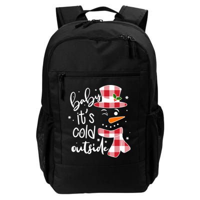 Baby It's Cold Outside Snowman Backpack