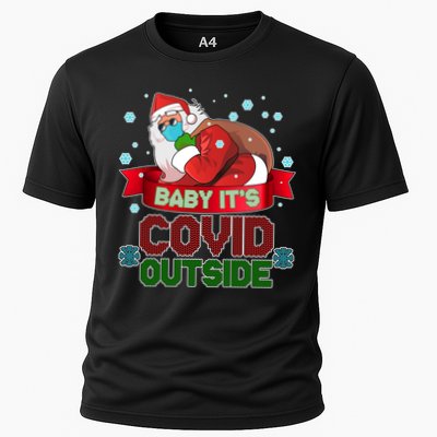 Baby It's Covid Outside Funny Christmas Performance Shirt