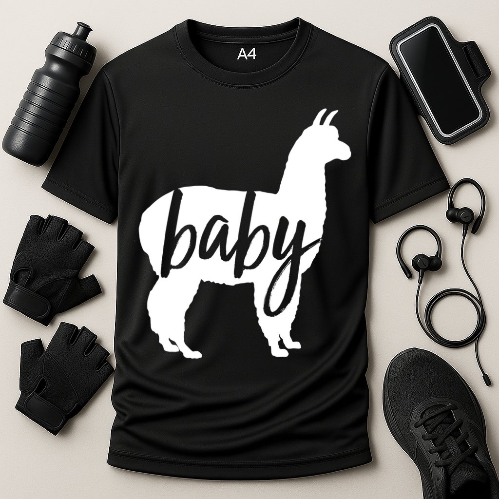 Baby Lama Cooling Performance Crew T-Shirt