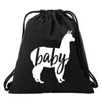 Baby Lama Drawstring Bag