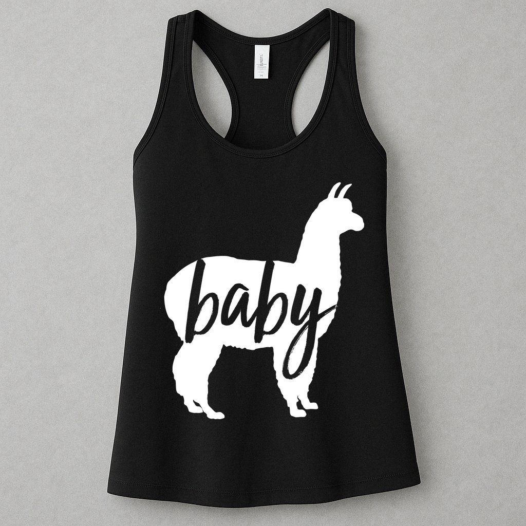 Baby Lama Womens Tank Top