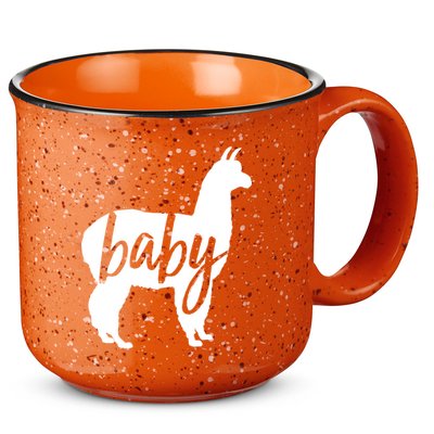 Baby Lama 15oz Campfire Ceramic Mug