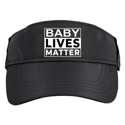 Baby Lives Matter Adult Drive Performance Visor