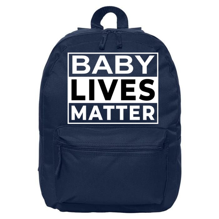 Baby Lives Matter 16 in Basic Backpack