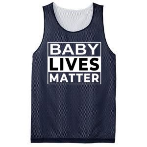 Baby Lives Matter Mesh Reversible Basketball Jersey Tank