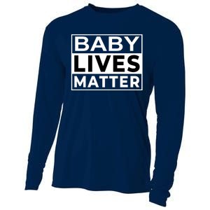 Baby Lives Matter Cooling Performance Long Sleeve Crew