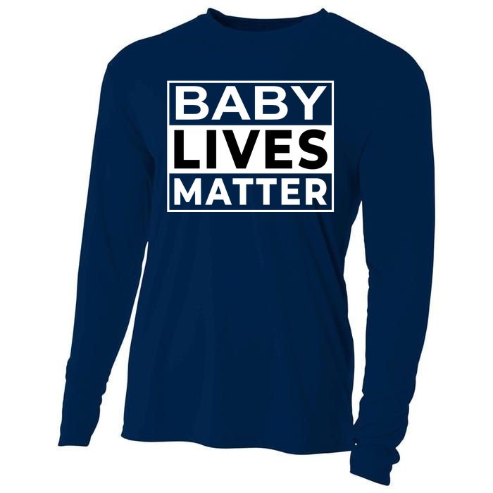 Baby Lives Matter Cooling Performance Long Sleeve Crew