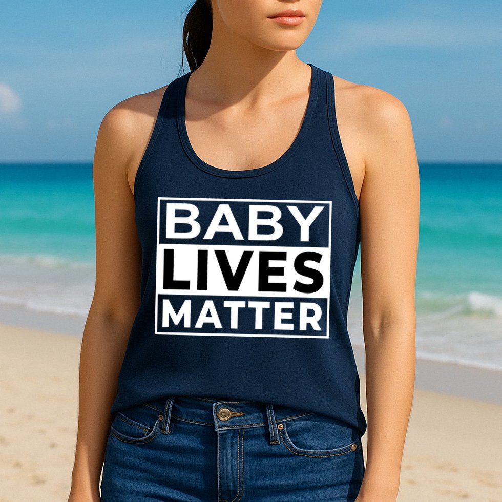 Baby Lives Matter Womens Tank Top