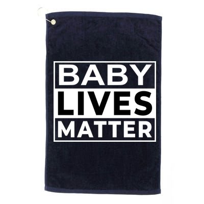 Baby Lives Matter Golf Towel