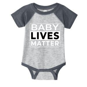 Baby Lives Matter Infant Baby Jersey Bodysuit