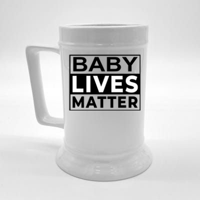 Baby Lives Matter Beer Stein