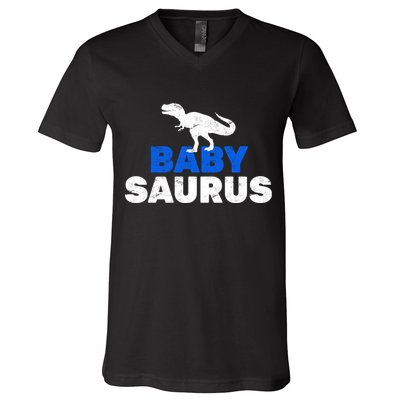 Baby Saurus V-Neck T-Shirt