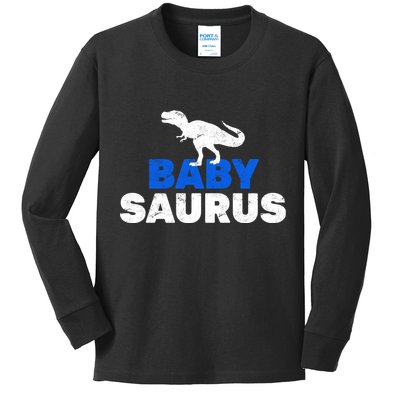 Baby Saurus Kids Long Sleeve Shirt