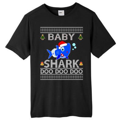 Baby Shark Doo Doo Cute Ugly Christmas Tall Fusion ChromaSoft Performance T-Shirt