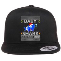 Baby Shark Doo Doo Cute Ugly Christmas Flatbill Hat