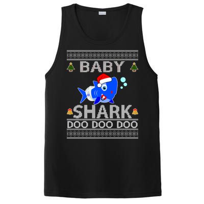 Baby Shark Doo Doo Cute Ugly Christmas PosiCharge Competitor Tank