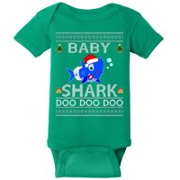 Baby Shark Doo Doo Cute Ugly Christmas Baby Bodysuit