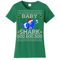 Baby Shark Doo Doo Cute Ugly Christmas Women's T-Shirt