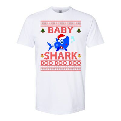 Baby Shark Doo Doo Cute Ugly Christmas Softstyle CVC T-Shirt