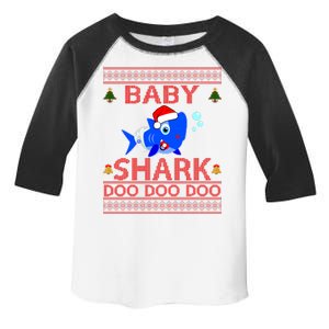 Baby Shark Doo Doo Cute Ugly Christmas Toddler Fine Jersey T-Shirt