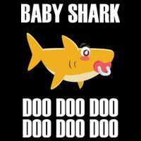 Baby Shark Doo Doo Doo 7-Panel Snapback Hat