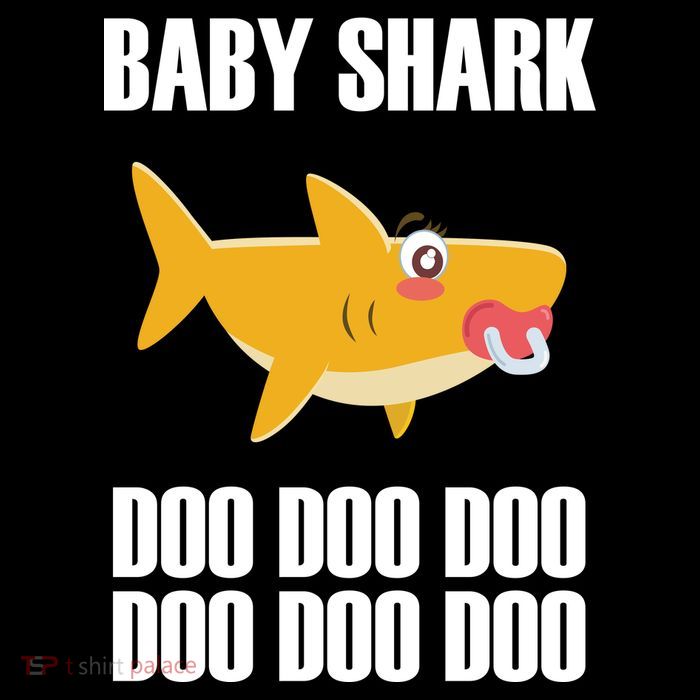 Baby Shark Doo Doo Doo Drawstring Bag