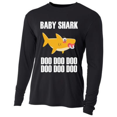 Baby Shark Doo Doo Doo Cooling Performance Long Sleeve Crew