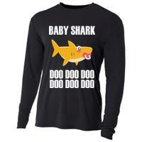 Baby Shark Doo Doo Doo Cooling Performance Long Sleeve Crew