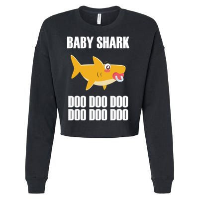 Baby Shark Doo Doo Doo Cropped Pullover Crew