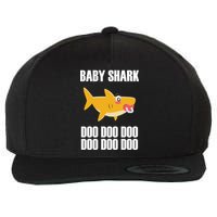 Baby Shark Doo Doo Doo Wool Snapback Cap