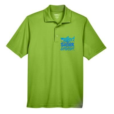 Baby Shark Doo Doo Doo Cute  Men's Origin Performance Pique Polo