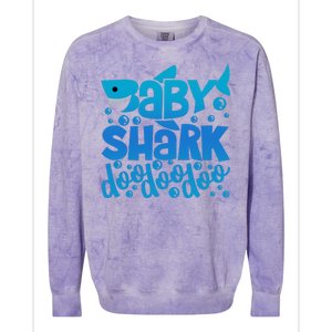 Baby Shark Doo Doo Doo Cute  Colorblast Crewneck Sweatshirt