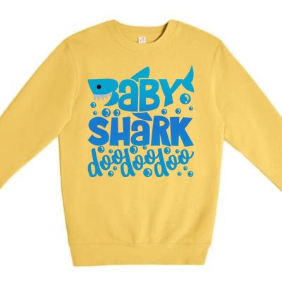 Baby Shark Doo Doo Doo Cute  Premium Crewneck Sweatshirt