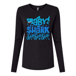 Baby Shark Doo Doo Doo Cute  Womens Cotton Relaxed Long Sleeve T-Shirt