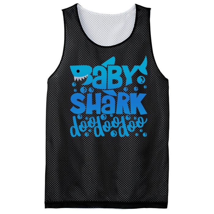 Baby Shark Doo Doo Doo Cute  Mesh Reversible Basketball Jersey Tank