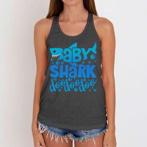 Baby Shark Doo Doo Doo Cute  Women's Knotted Racerback Tank